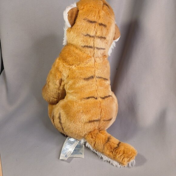 Build A Bear BAB Saber Tooth Tiger 16" Plush Stuffed Animal Fangs Toy 2014 - Picture 4 of 10